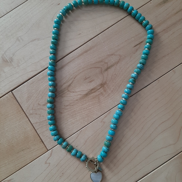Stella and dot Turquoise necklace with box - Picture 4 of 4